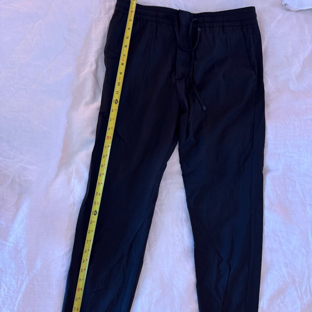 Hugo Boss Wool Blend Drawstring Pants